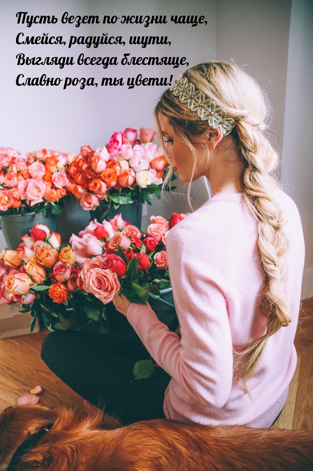 Пусть везет по жизни чаще, смейся, радуйся, шути