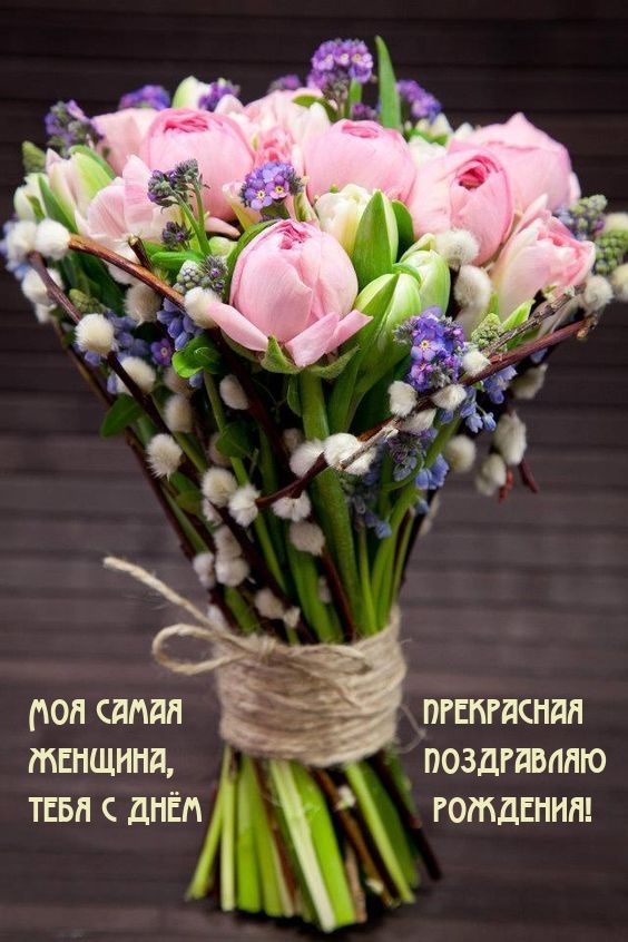 Моя самая прекрасная женщина, поздравляю тебя с днём рождения!