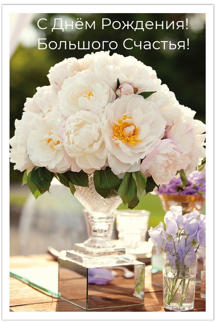 С Днём Рождения! Большого Счастья!