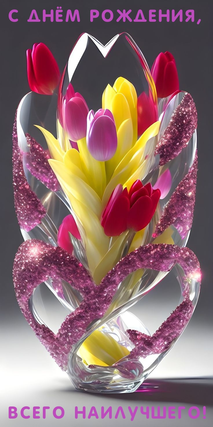 С днём рождения, всего наилучшего!