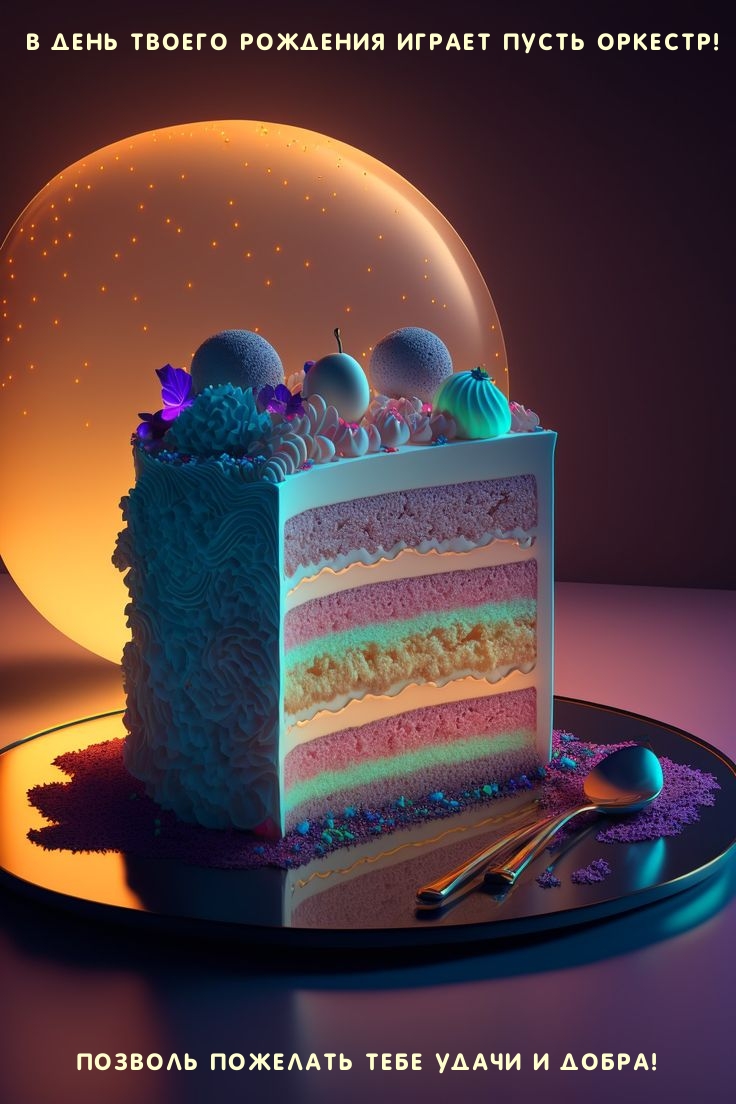 В день твоего рождения играет пусть оркестр!