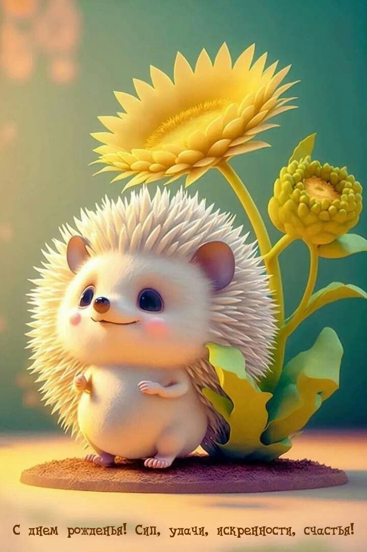 С днем рожденья! Сил, удачи, искренности, счастья! 