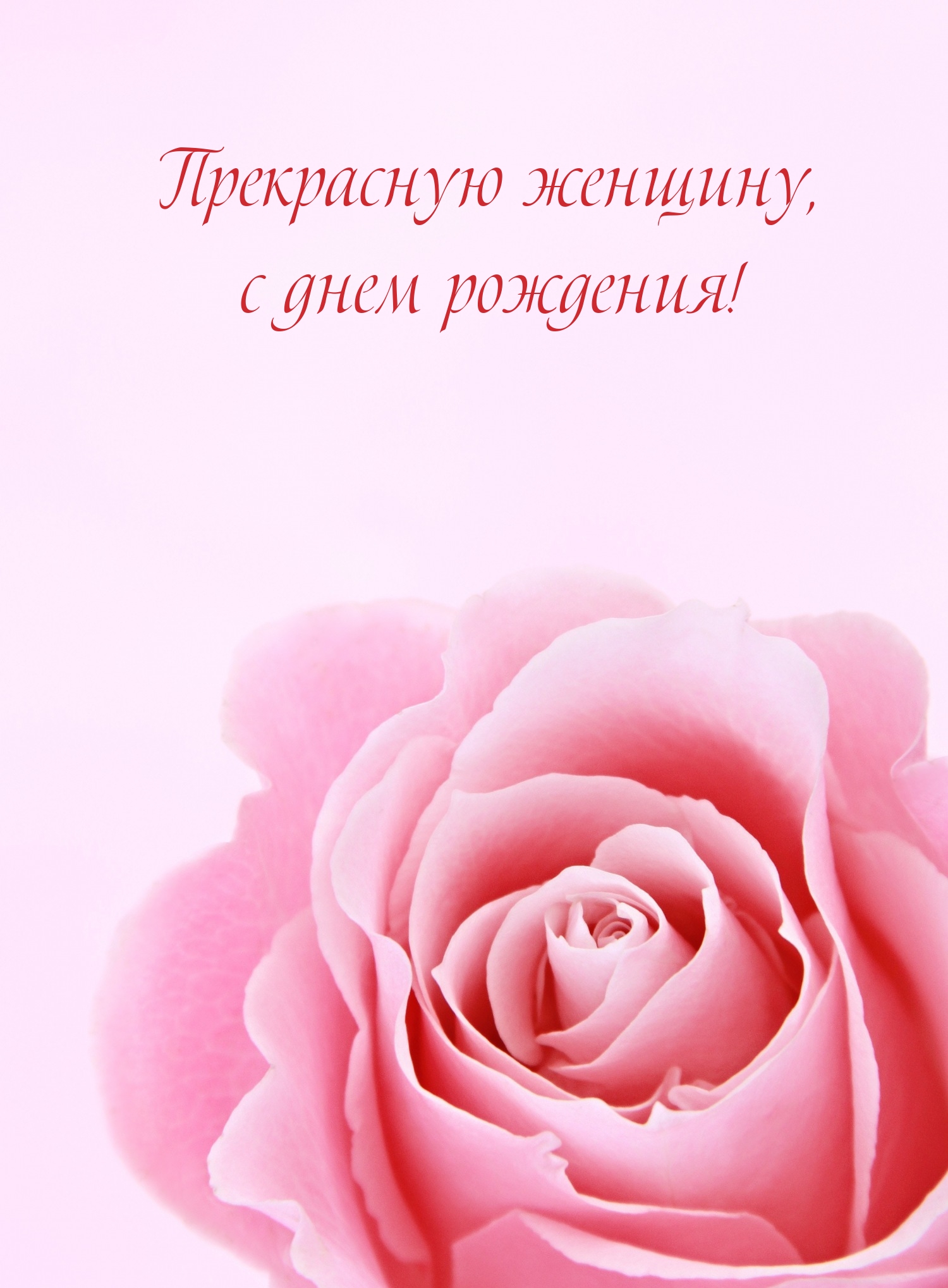 Прекрасную женщину, с днем рождения!