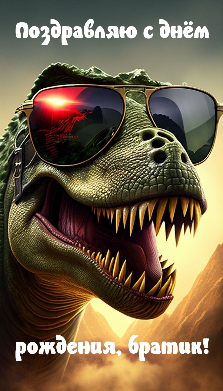 Поздравляю с днём рождения, братик! 