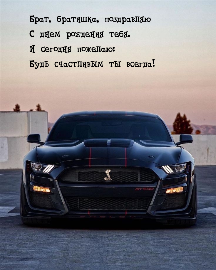 Брат, братишка, поздравляю с днем рождения тебя.