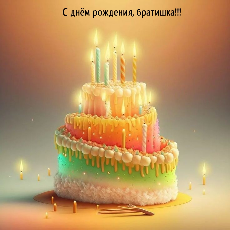 С днём рождения, братишка!