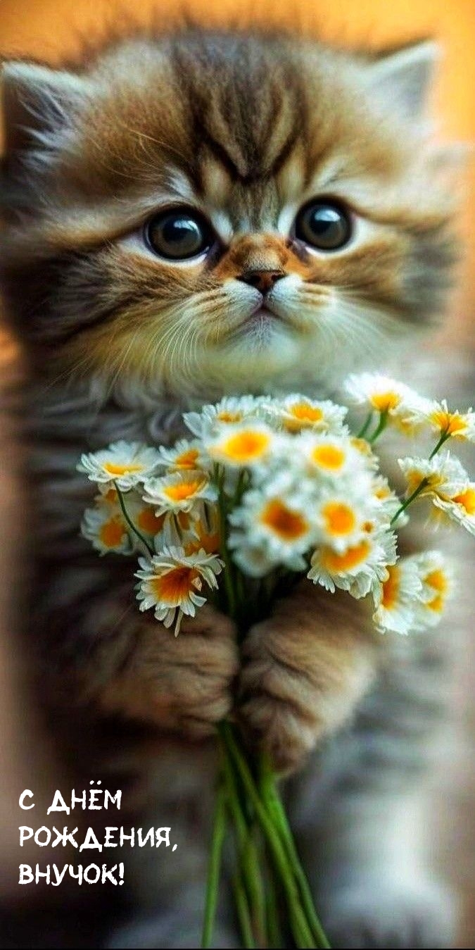 С Днём  рождения,  внучок!