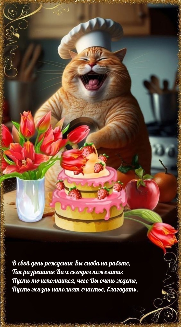 В свой день рождения Вы снова на работе