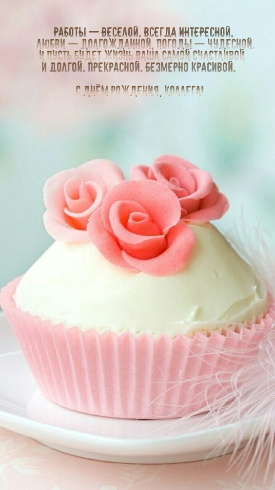 С Днём Рождения, коллега! Работы — веселой, всегда интересной