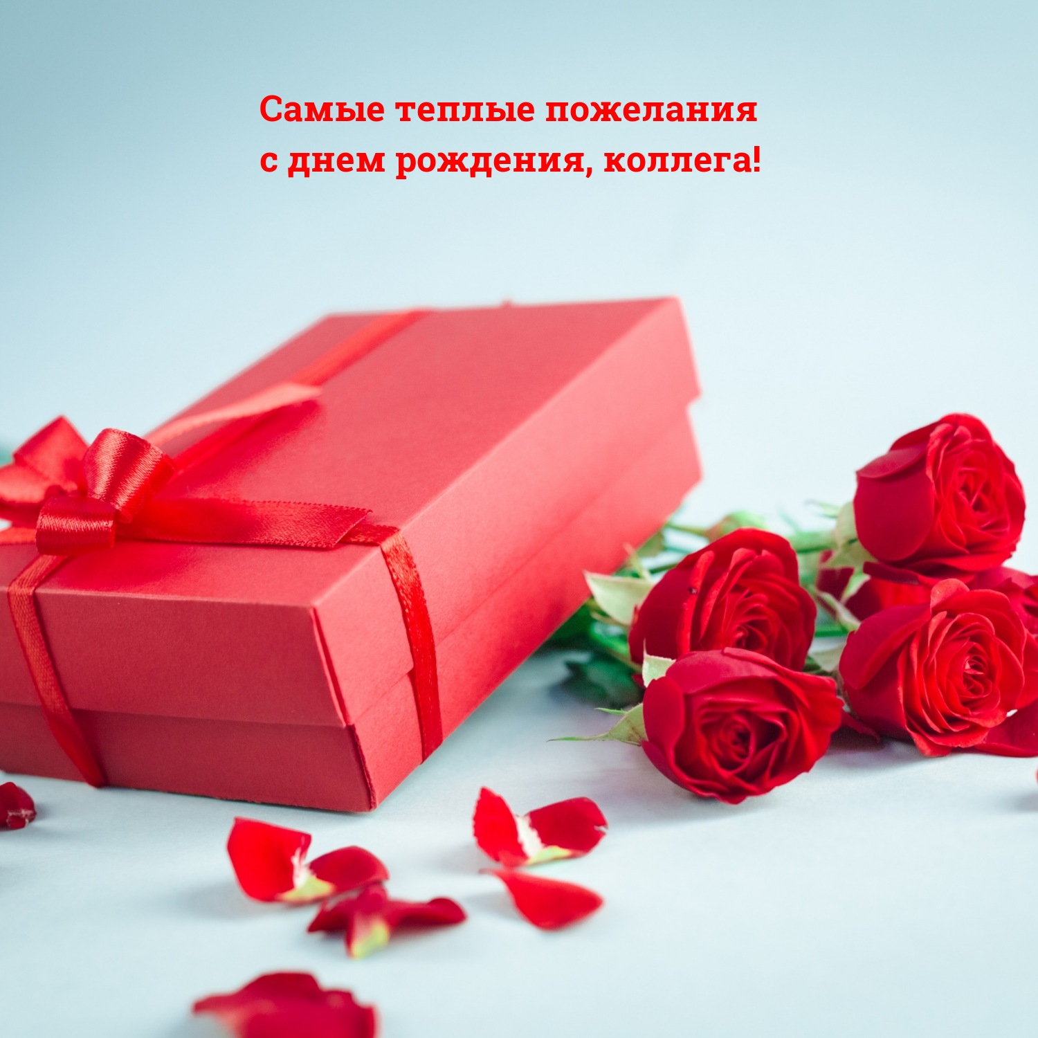 Самые теплые пожелания с днем рождения, коллега!