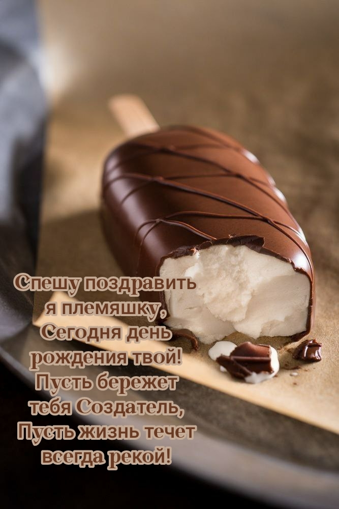 Спешу поздравить я племяшку, сегодня день рождения твой!