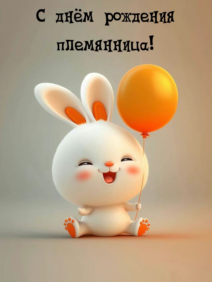 С днём рождения племянница!