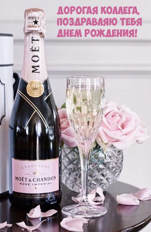 Дорогая коллега, поздравляю тебя днем рождения! 