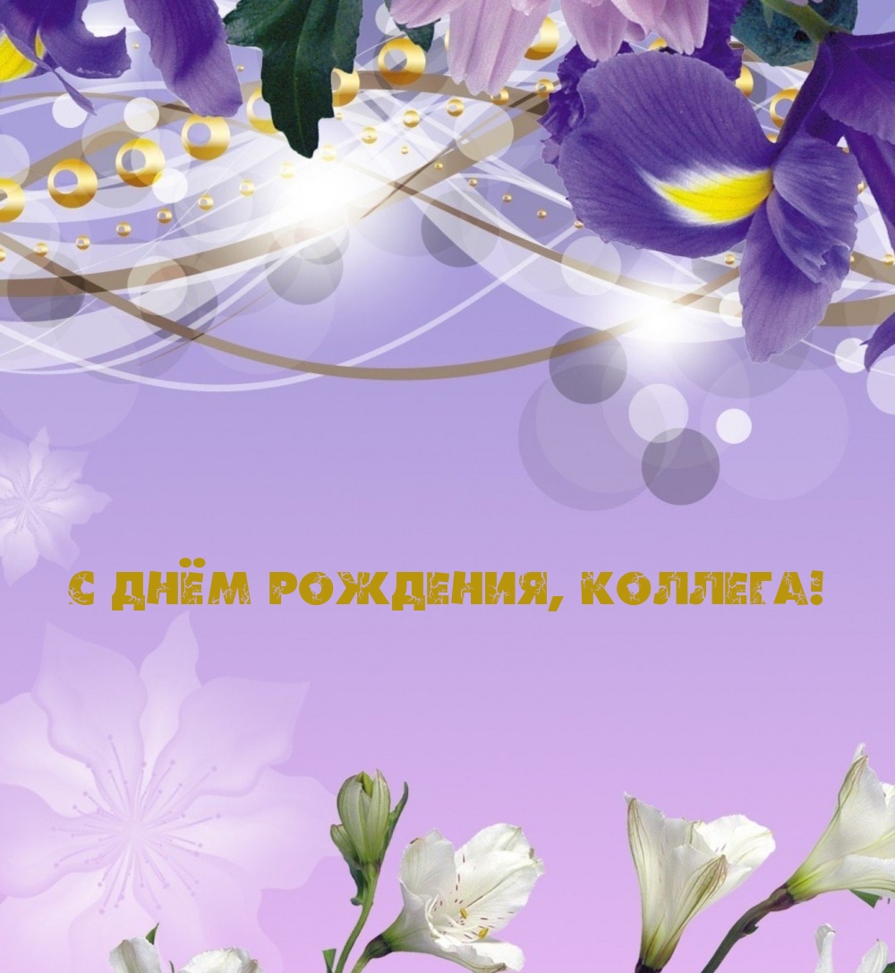 С днём рождения, коллега!