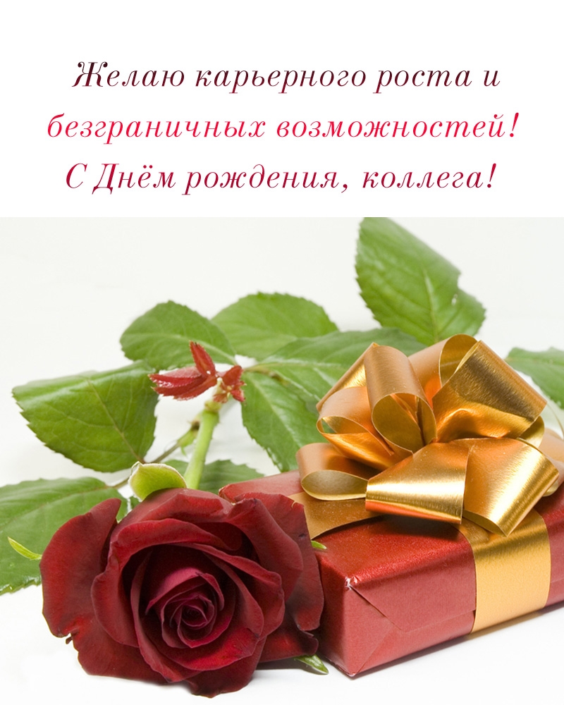 Желаю карьерного роста и безграничных возможностей! 