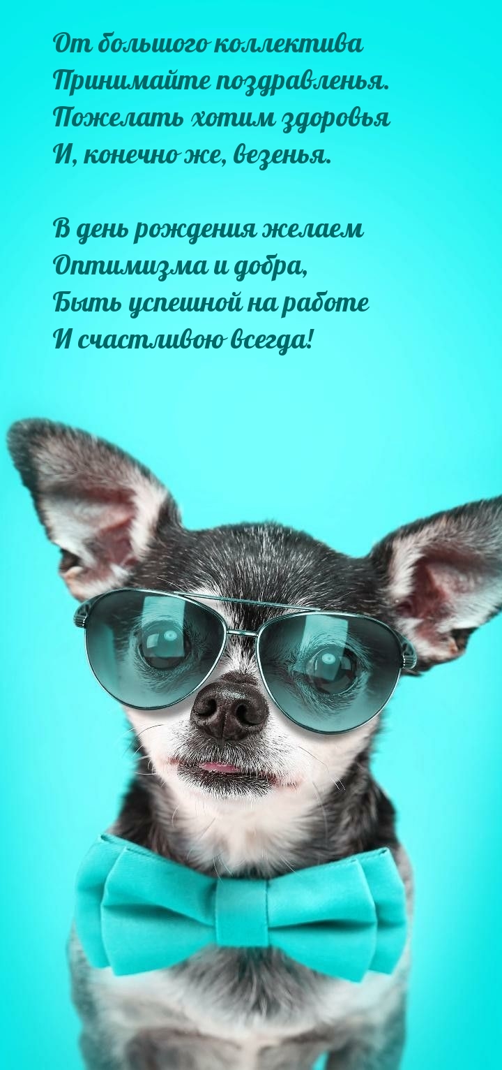 В день рождения желаем оптимизма и добра