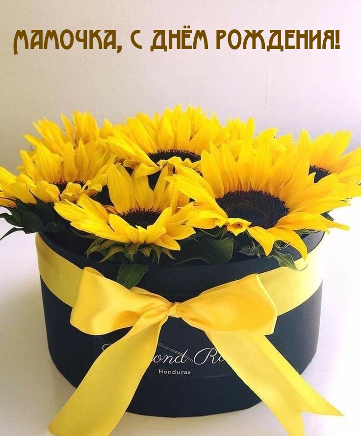 Мамочка, с днём рождения!