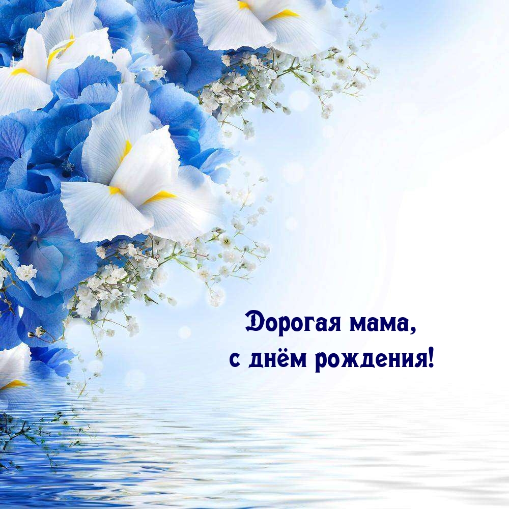 Дорогая мама, с днём рождения!