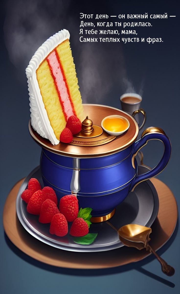 Этот день — он важный самый — день, когда ты родилась.
