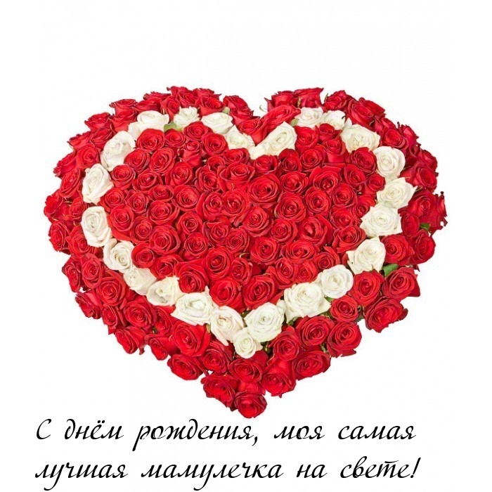 С днём рождения, моя самая лучшая мамулечка на свете!