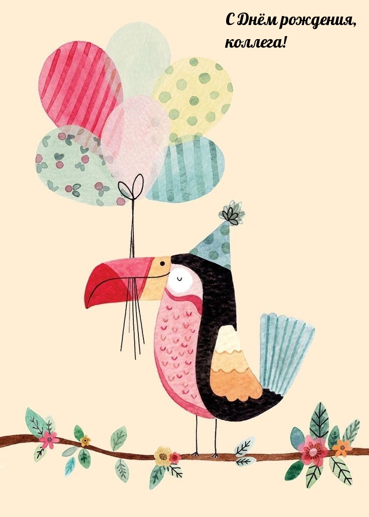 С Днём рождения, коллега!