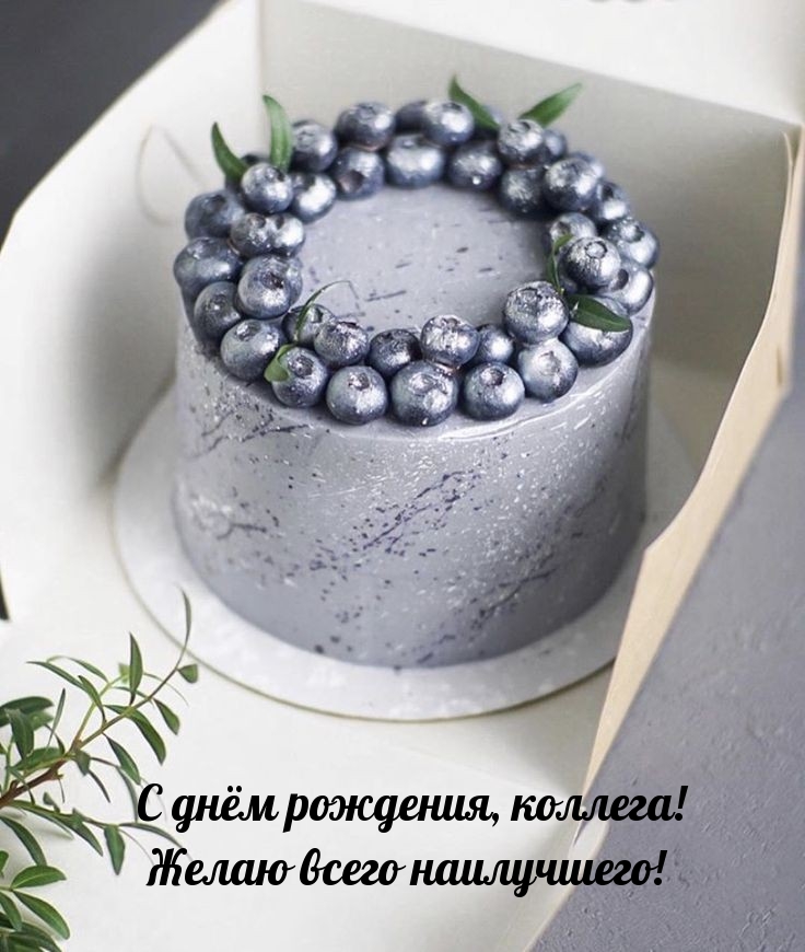 С днём рождения, коллега!  Желаю всего наилучшего!
