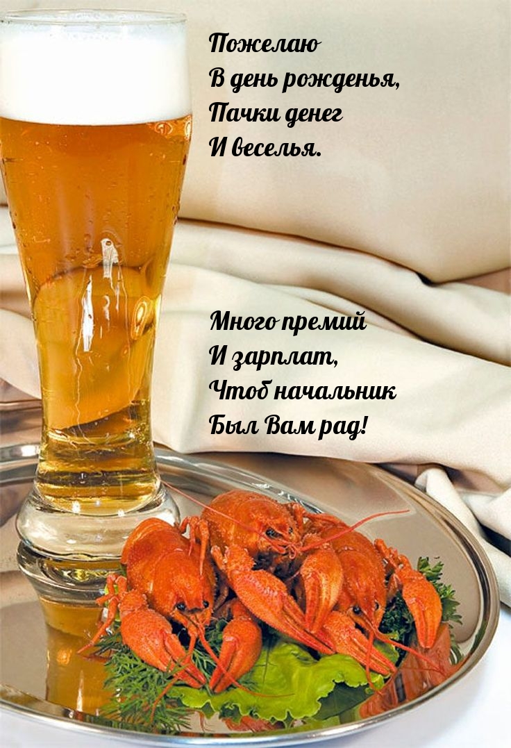 Пожелаю в день рожденья, пачки денег и веселья.