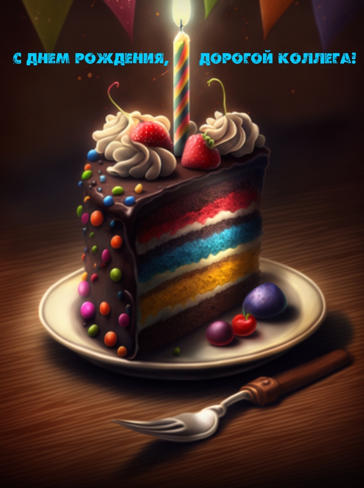 С днем рождения, дорогой коллега!