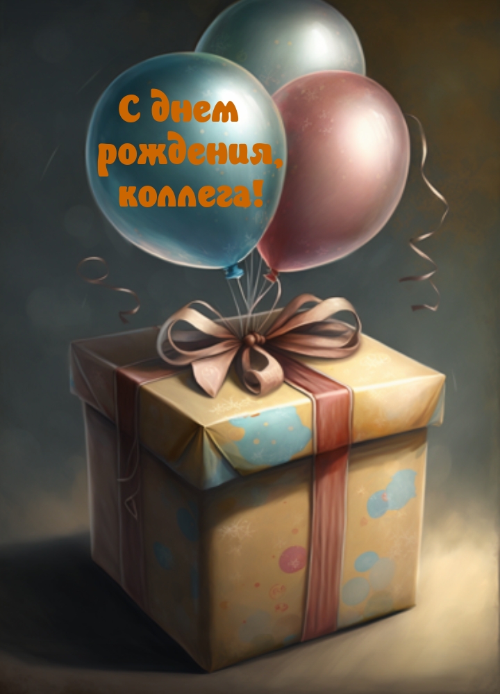 С днем рождения, коллега!