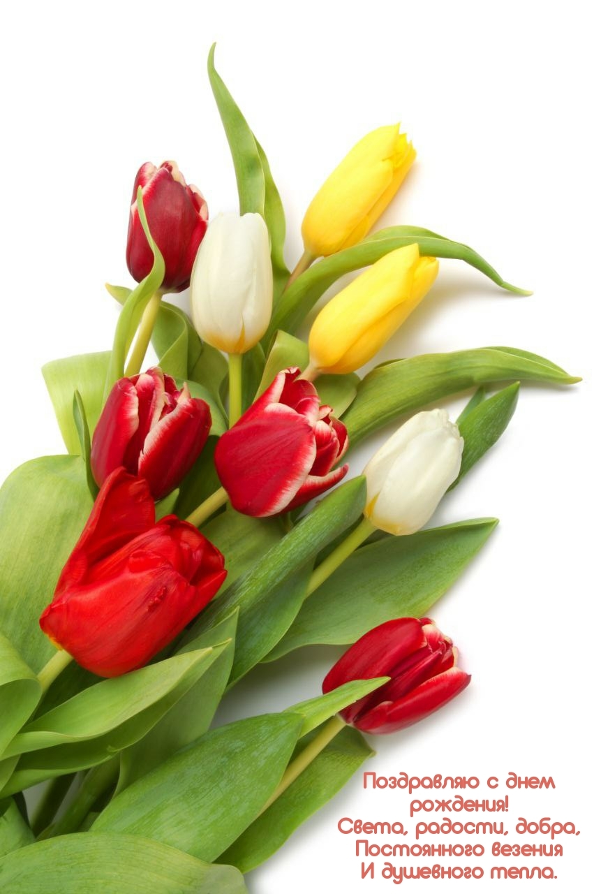 Поздравляю с днем рождения! Света, радости, добра