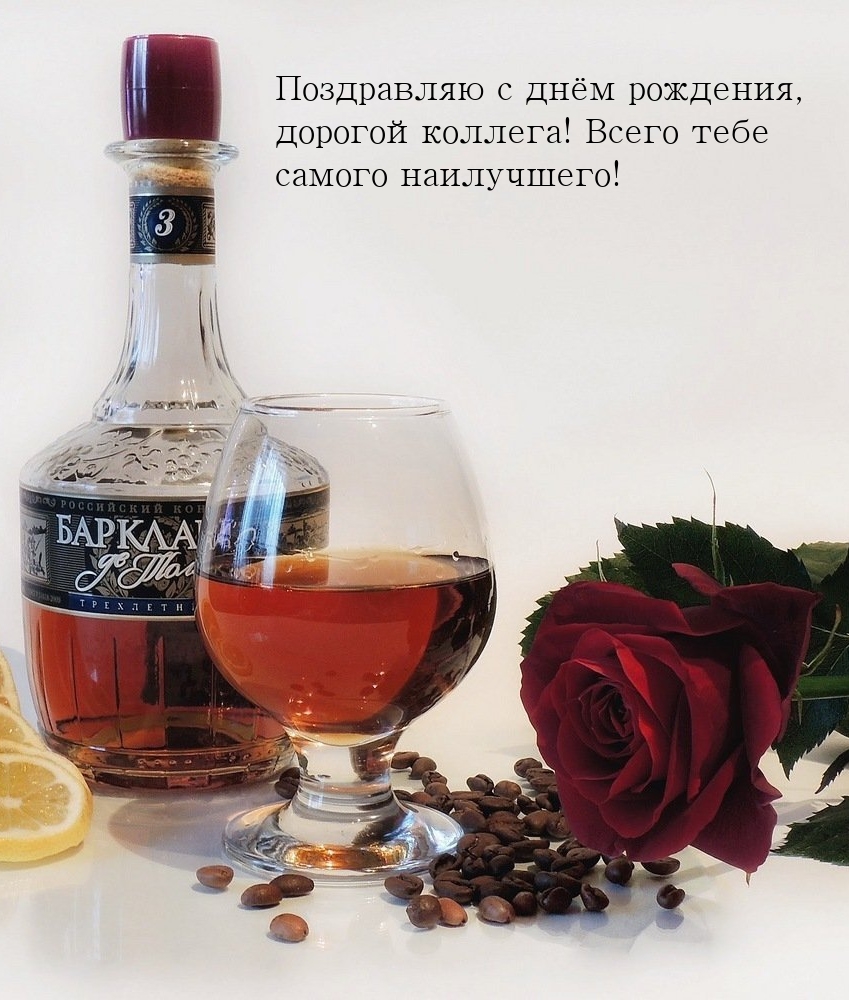 С днём рождения, дорогой коллега! Всего тебе самого наилучшего!