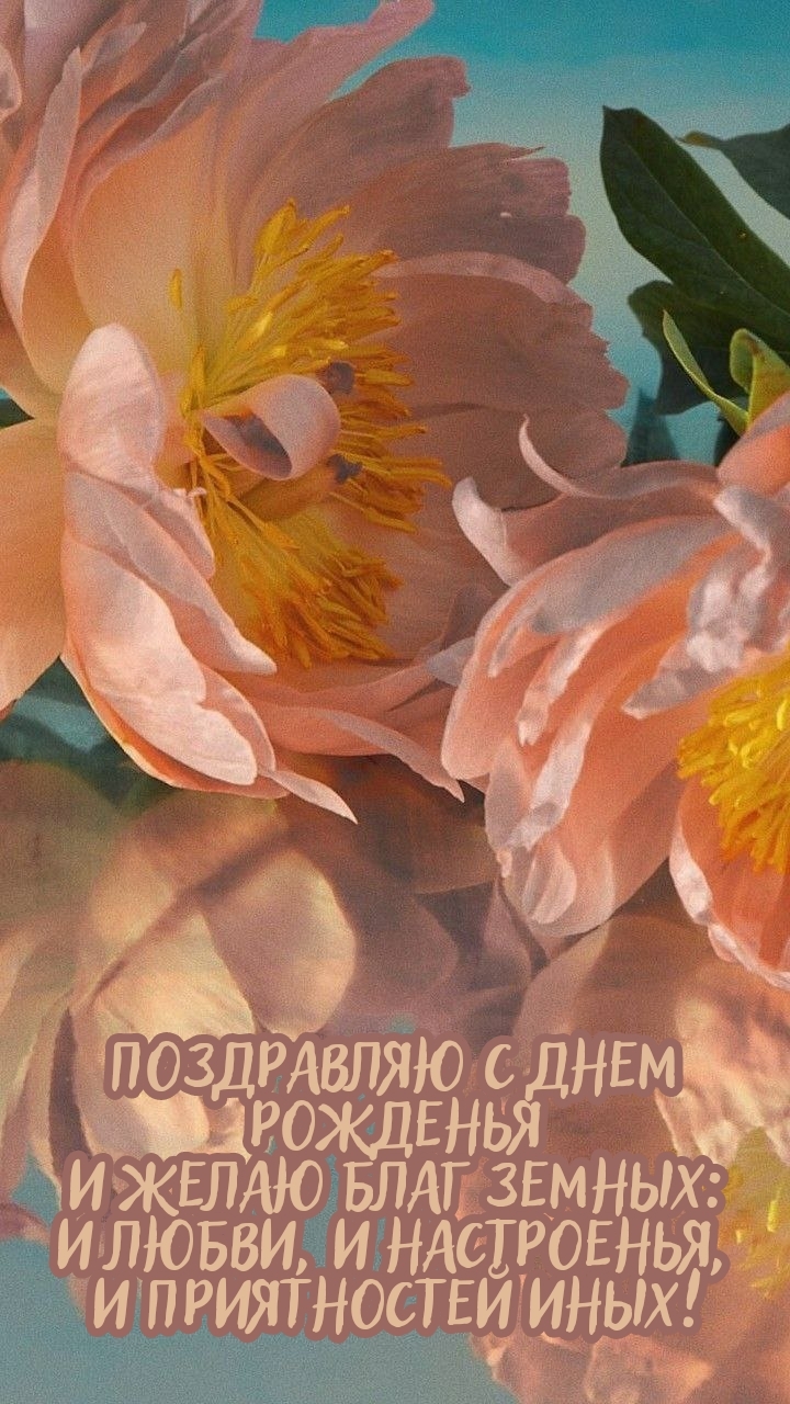 Любви, и настроенья, и приятностей иных!