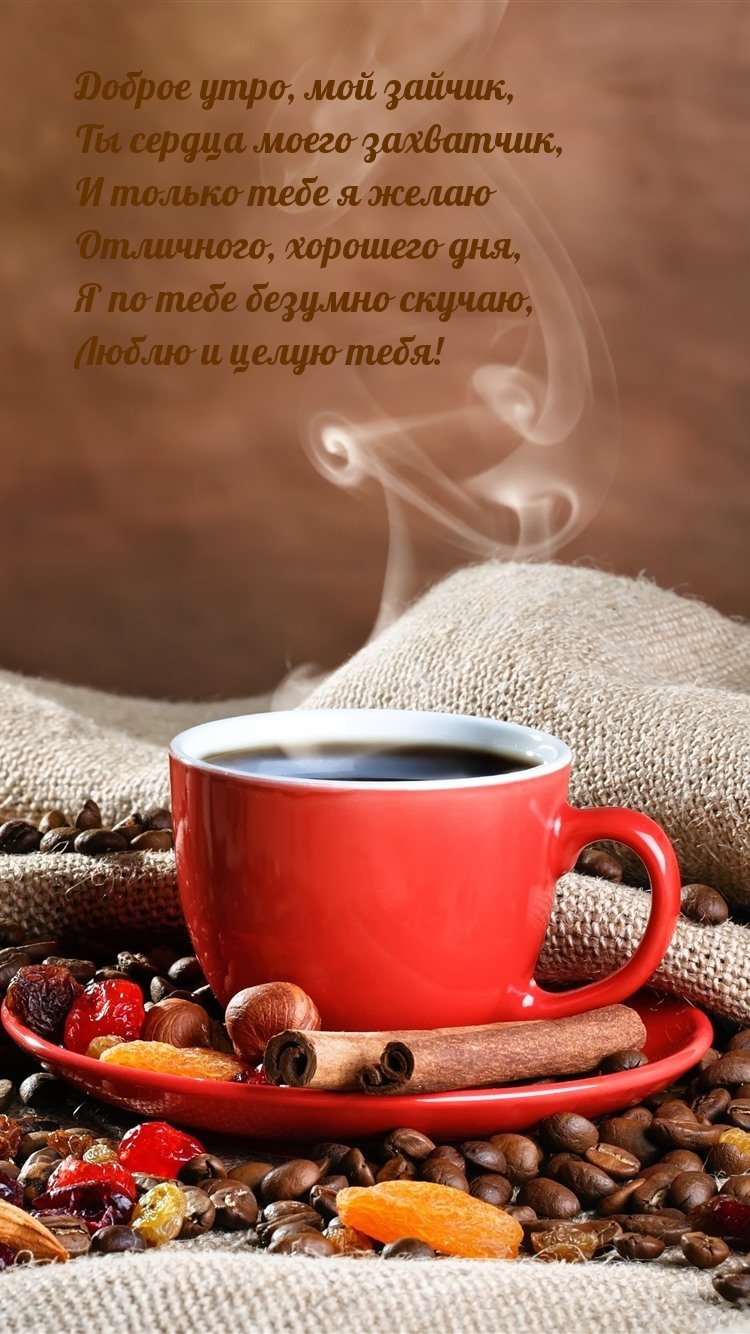 Доброе утро, мой зайчик, Ты сердца моего захватчик