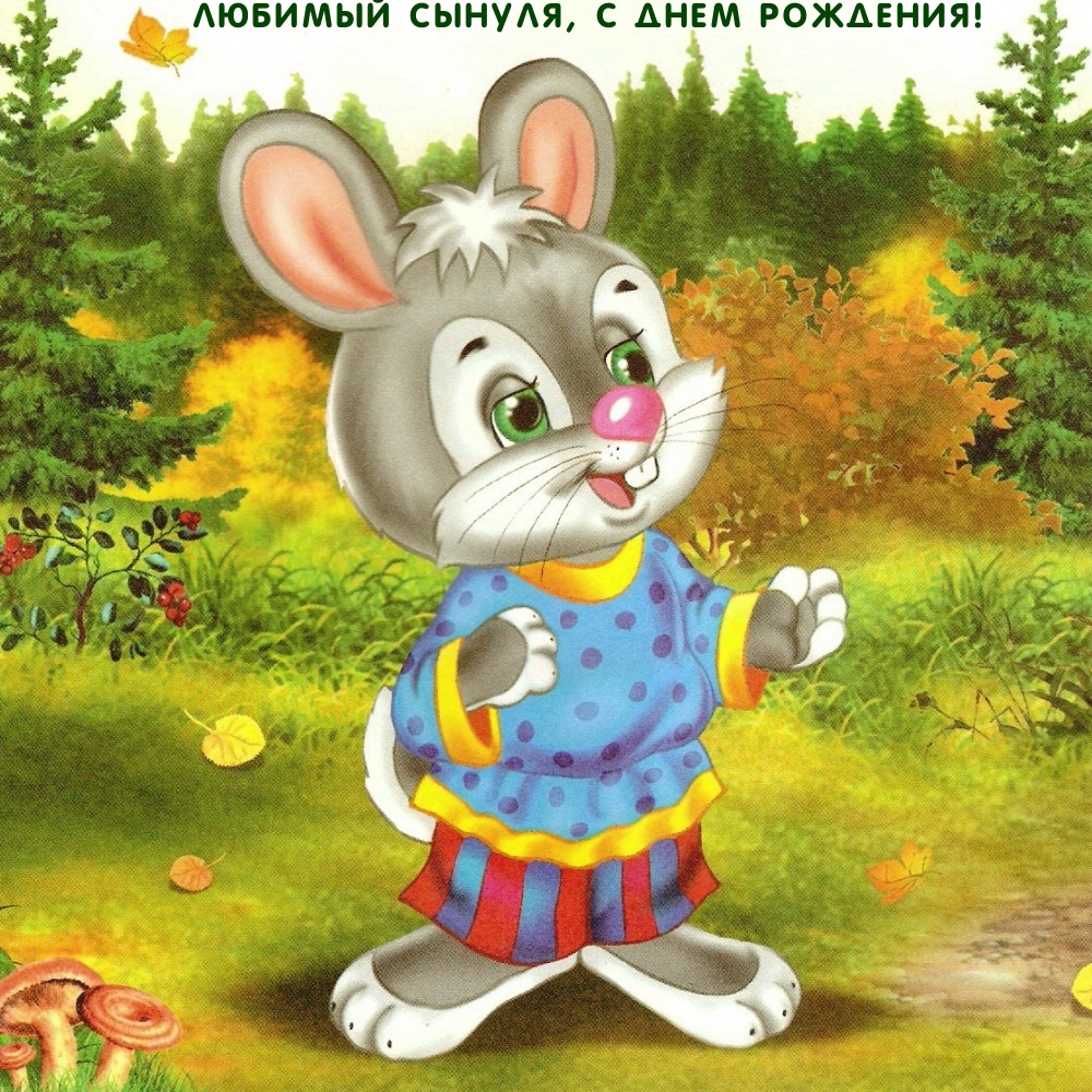 Любимый сынуля, с днем рождения!