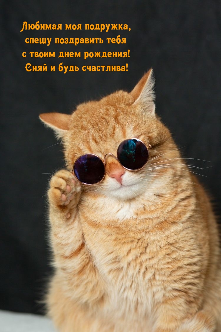 С твоим днем рождения! Сияй и будь счастлива!