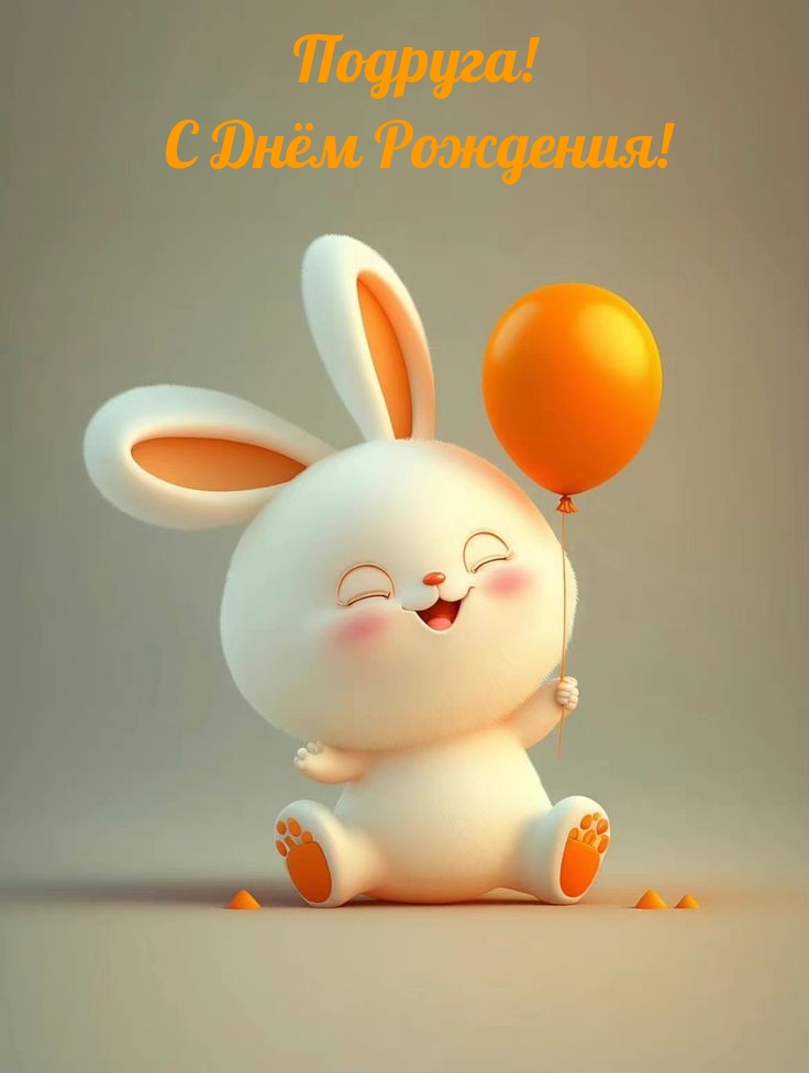 Подруга! С Днём Рождения!