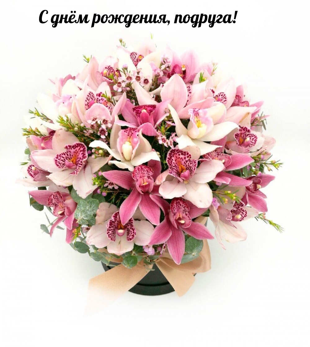 С днём рождения, подруга!