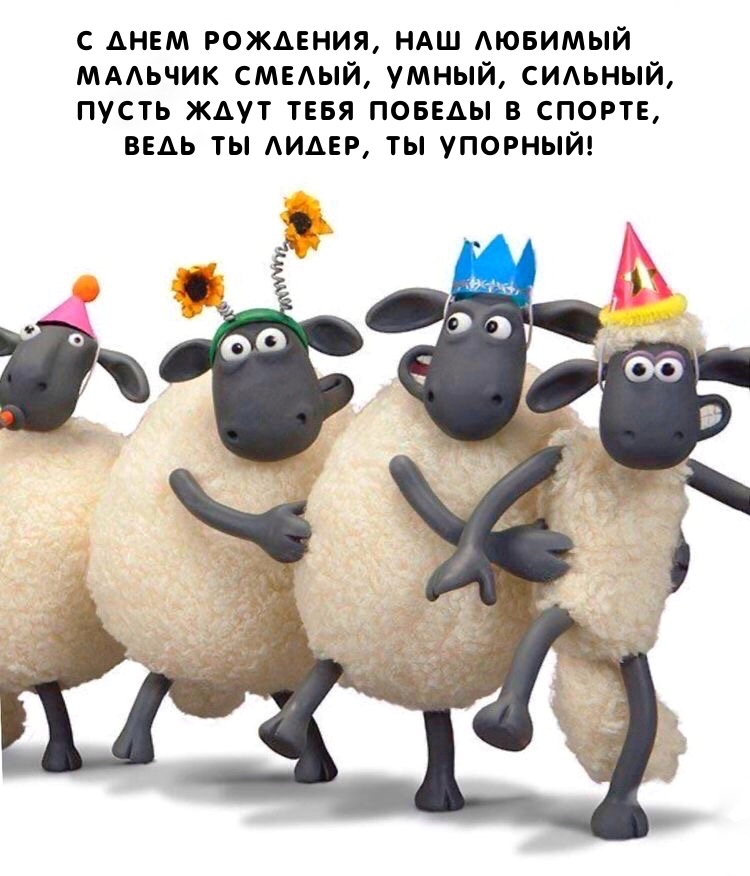 С днем рождения, наш любимый мальчик смелый, умный, сильный