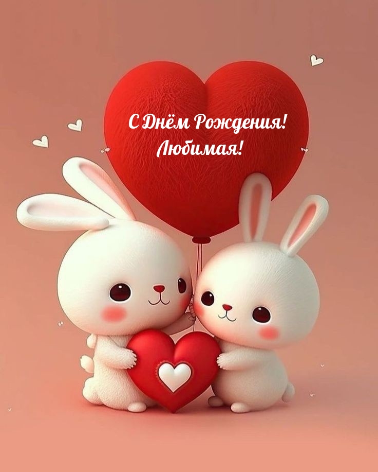 С Днём Рождения! Любимая!