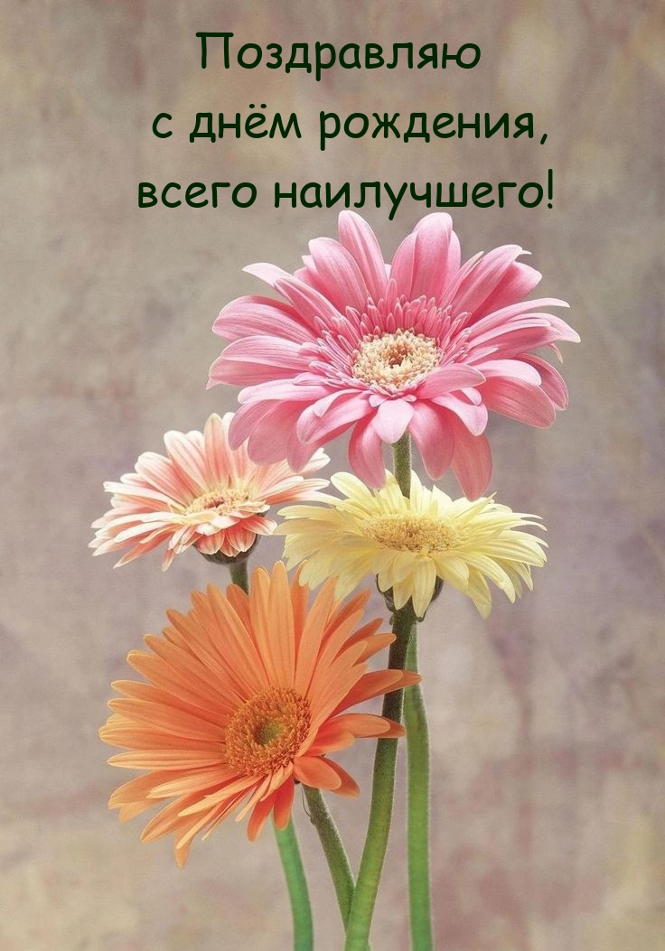 Поздравляю с днём рождения, всего наилучшего! 