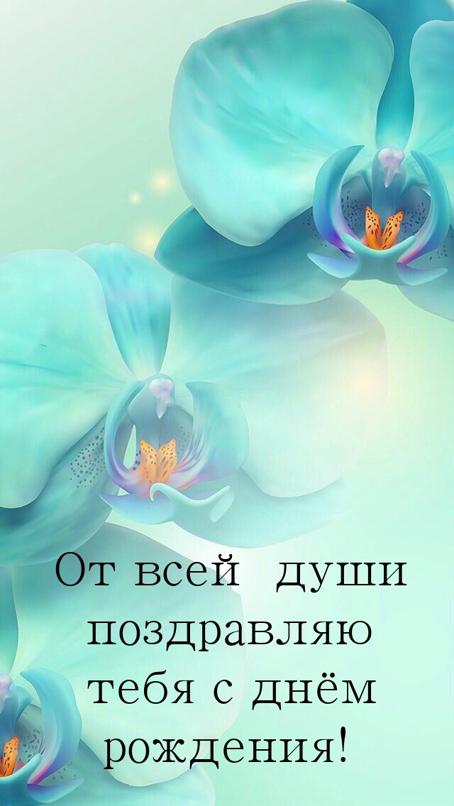 От всей души поздравляю тебя с днём рождения!