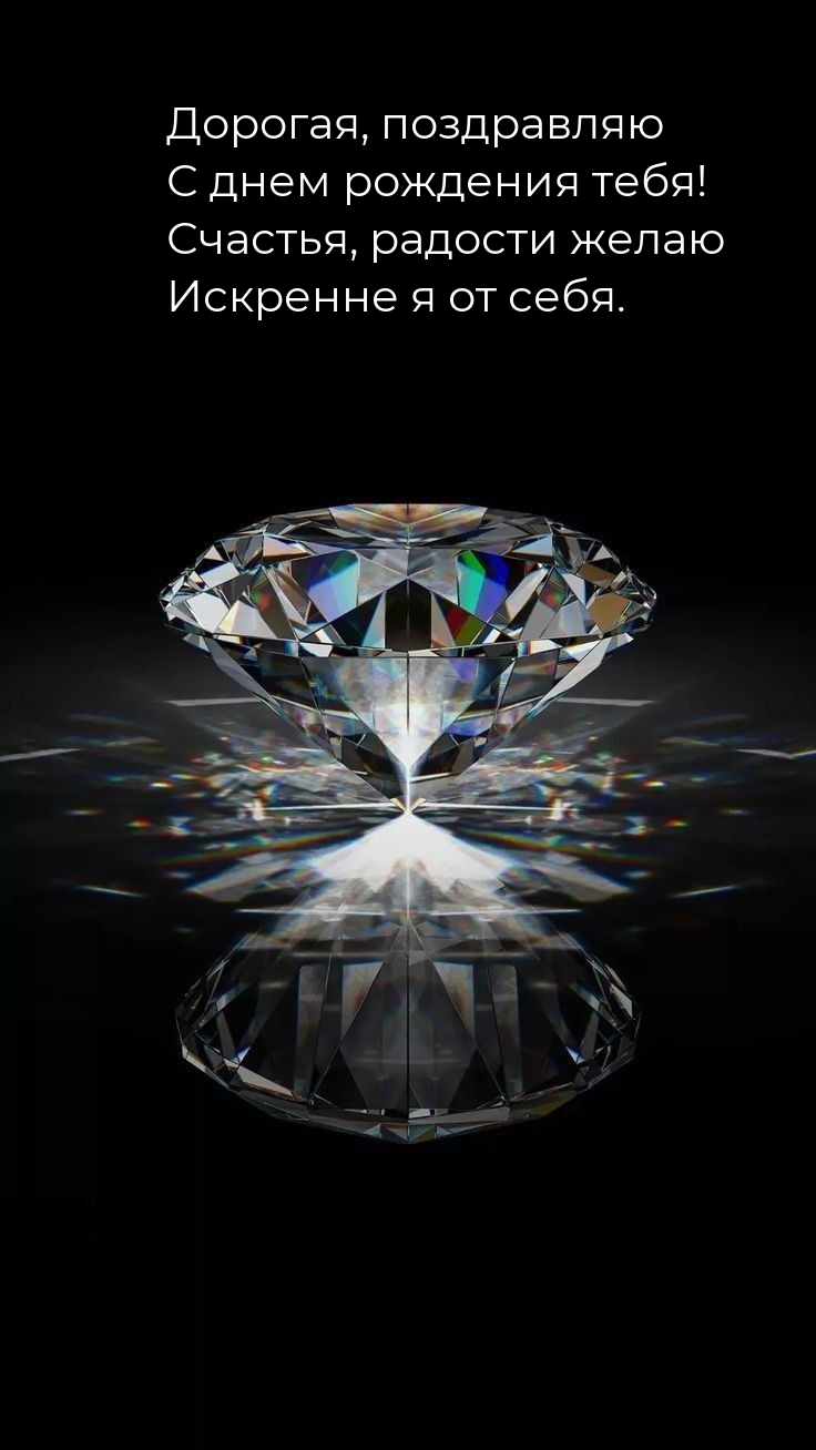 Дорогая, поздравляю с днем рождения тебя!