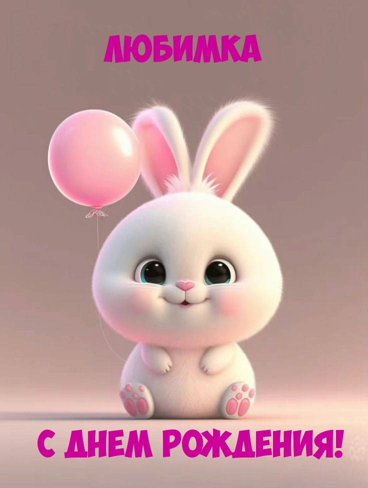 Любимка С Днем Рождения!