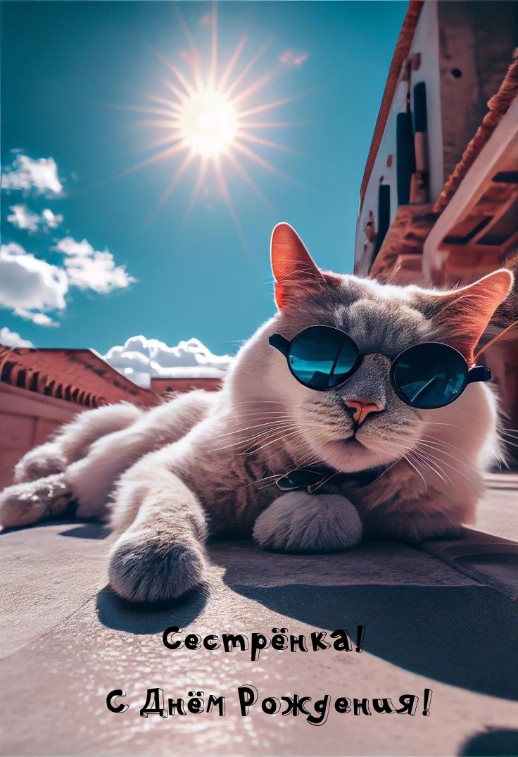 Сестрёнка! С Днём Рождения!