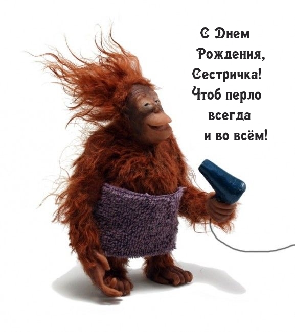 С Днем Рождения, Сестричка! Чтоб перло всегда и во всём!