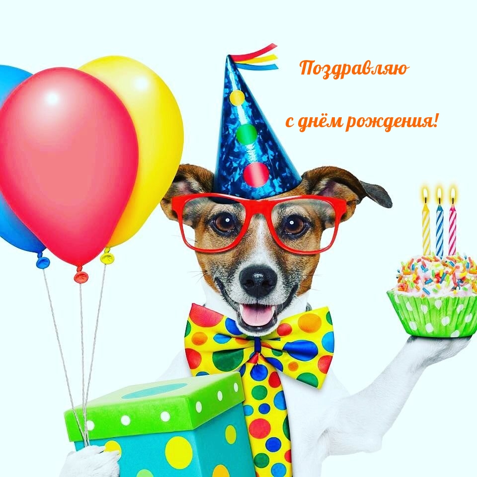 Поздравляю с днём рождения!