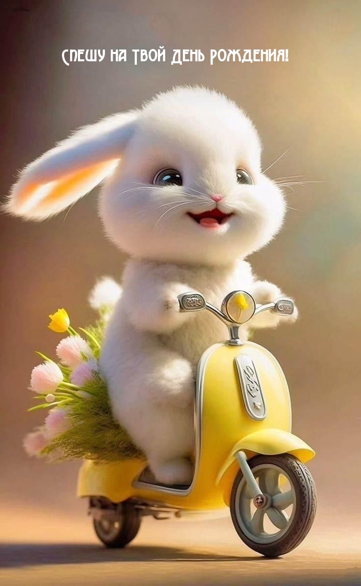 Спешу на Твой День Рождения!
