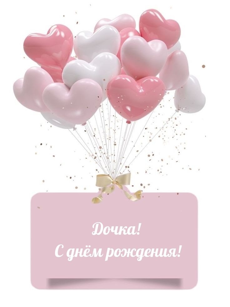 Дочка! С днём рождения!