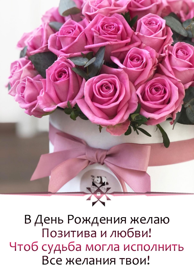 В День Рождения желаю позитива и любви!