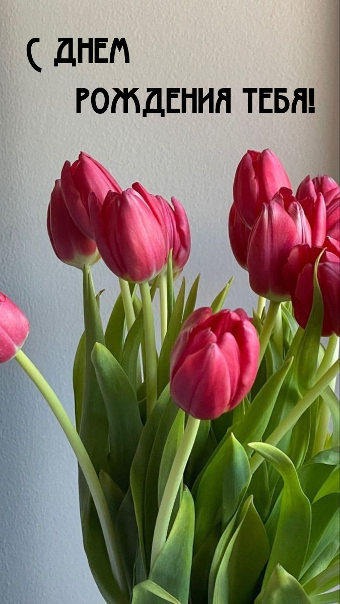 С днем рождения тебя!